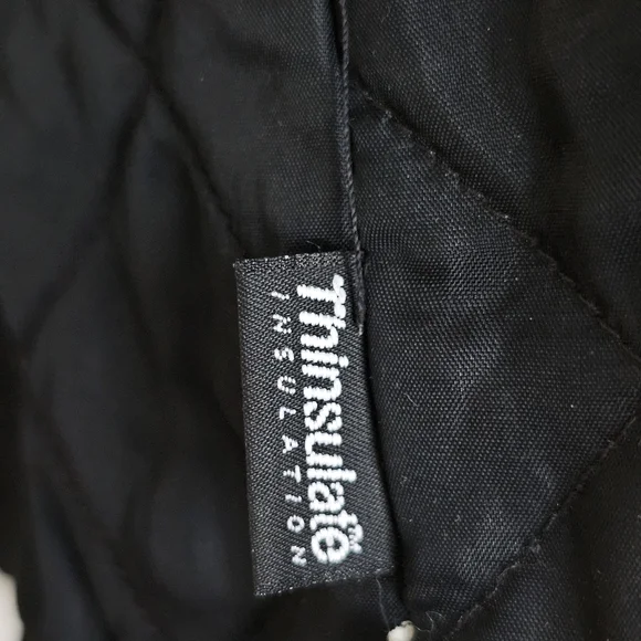 J.Crew Charcoal Wool Cashmere Peacoat Jacket Quilted Lining Womens Size M - Picture 12 of 15